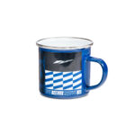 MUG MÉTAL RACING ÉMAILLÉ 2021 BLEU