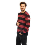 SWEAT HOMME ANGUS FASTER SONS 2021 NOIR ROUGE YAMAHA