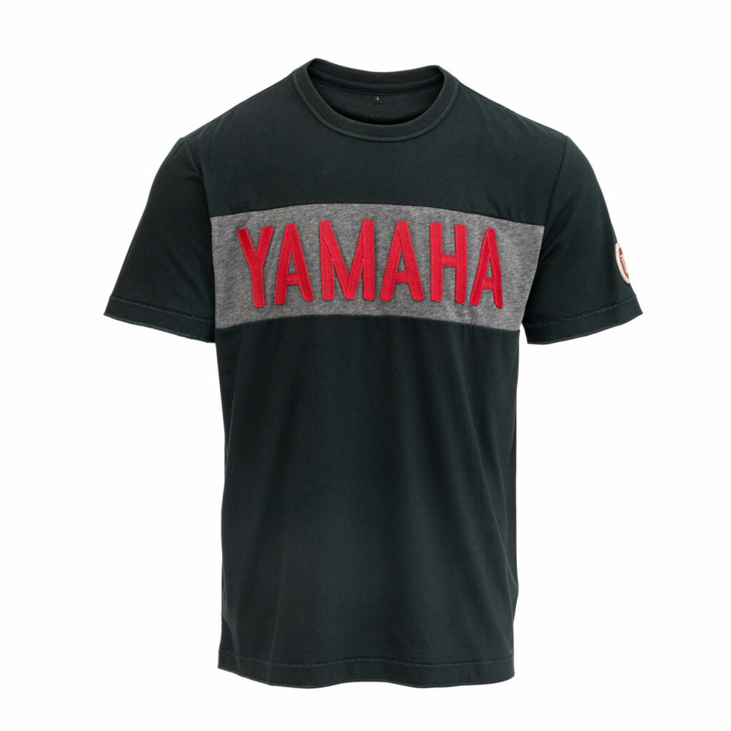 T-SHIRT HOMME AMES FASTER SONS 2021 ROUGE GRIS NOIR YAMAHA