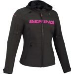 BLOUSON BERING DRIFT ROSE NOIR FEMME