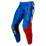 PANTALON CROSS FOX 180 SKEW BLEU