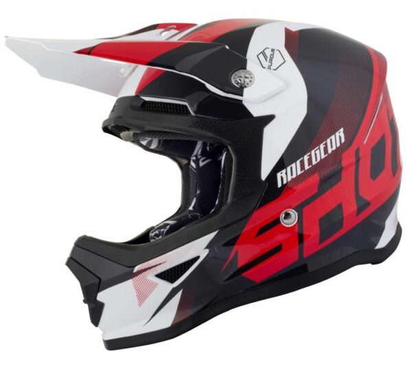 CASQUE CROSS SHOT FURIOUS ULTIMATE KID RED
