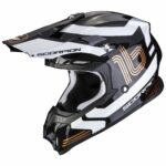 CASQUE CROSS SCORPION EXO VX16 TUB BLACK GOLD