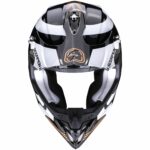 CASQUE CROSS SCORPION EXO VX16 TUB BLACK GOLD