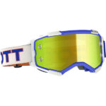 MASQUE CROSS SCOTT FURY BLANC BLEU JAUNE