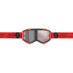 MASQUE CROSS SCOTT FURY ROUGE GRIS