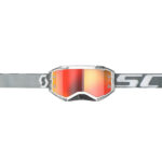 MASQUE CROSS SCOTT FURY BLANC GRIS ORANGE