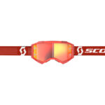 MASQUE CROSS SCOTT FURY ROUGE BLANC ORANGE