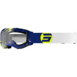 MASQUE ASSAULT 2.0 FOCUS SHOT NAVY JAUNE