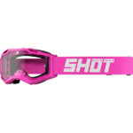 MASQUE ASSAULT 2.0 SOLID SHOT ROSE BLANC