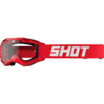 MASQUE ASSAULT 2.0 SOLID SHOT ROUGE BLANC