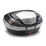 TOP CASE GIVI V56 MAXIA4 56L NOIR ALU CATADIOPTRES