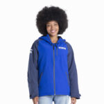 blouson femme okaza paddock bleu teamwear