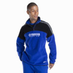 sweat polaire yamaha paddock blue streetwear kaluga