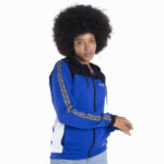 sweat zip femme yamaha paddock blue