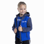 Blouson softshell enfant SEVIL Yamaha Paddock Bleu2024